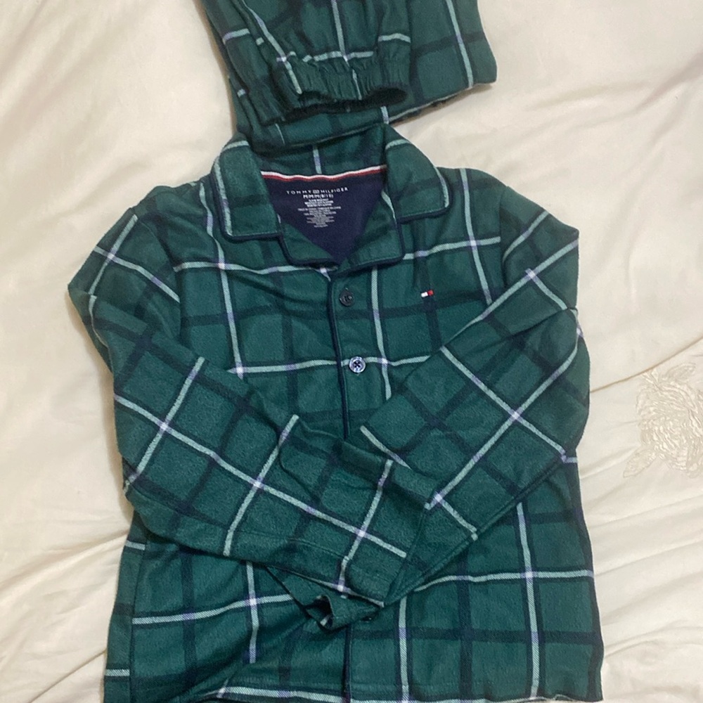 Tommy Hilfiger Boys Flannel PJs